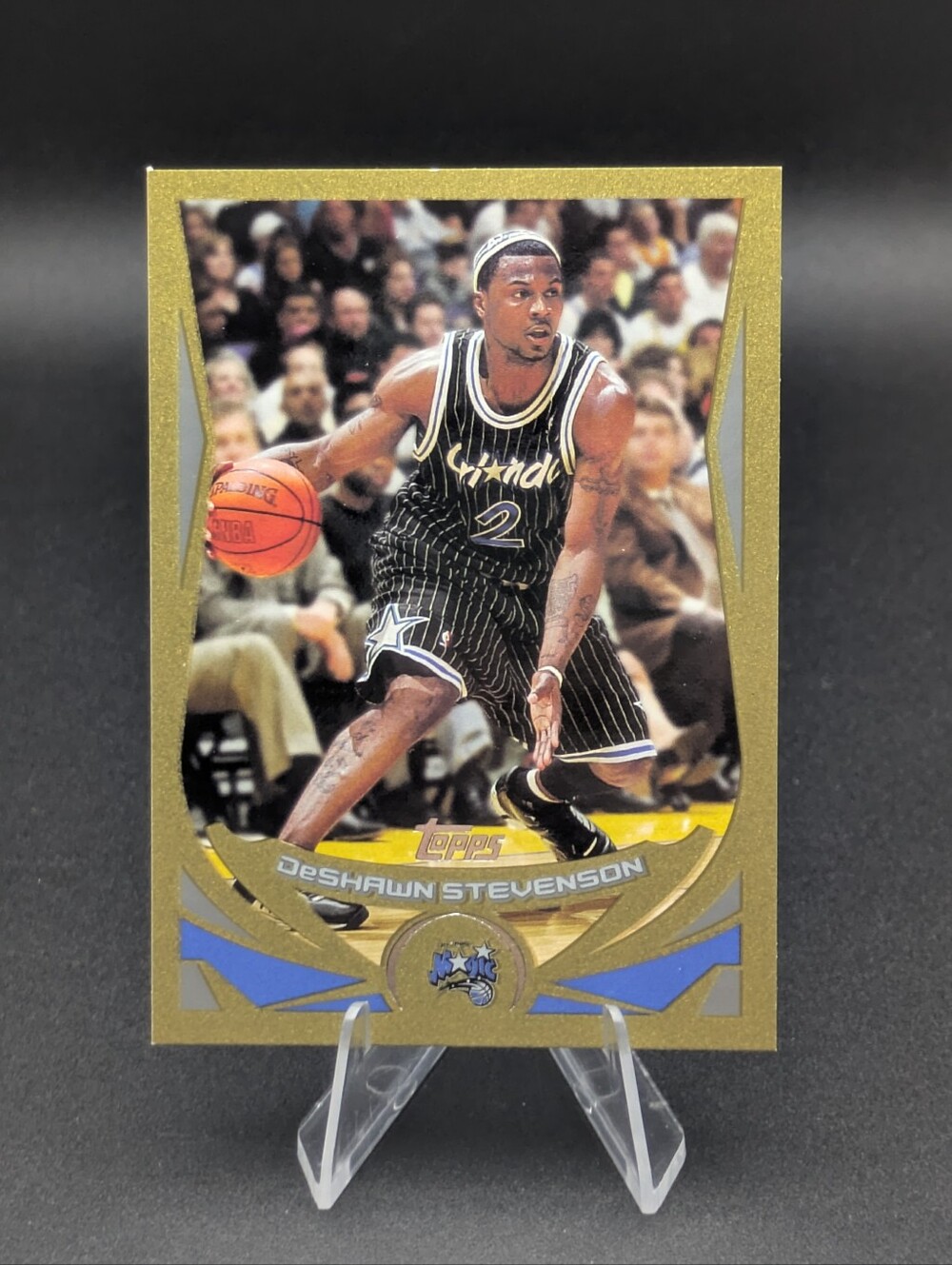 2004-05 Topps Basketball Gold Parallel # /99 DeShawn Stevenson #22 Orlando Magic